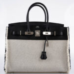 Hermes Birkin 35 Fray Bag Black